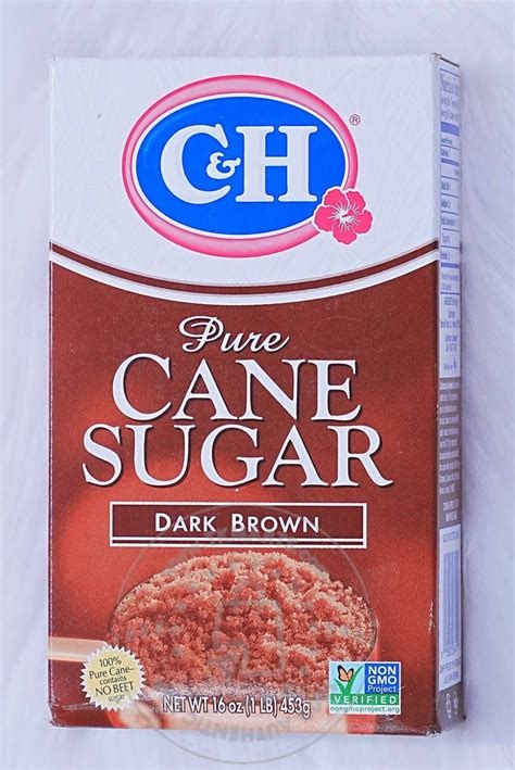 C & H Pure Cane Dark Brown Sugar 16 oz