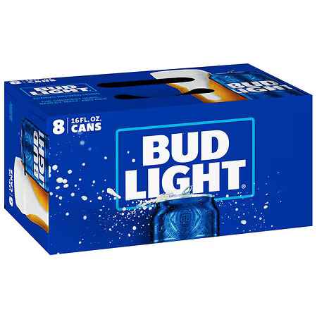 Bud Light Lager 8pk/16 fl oz Cans