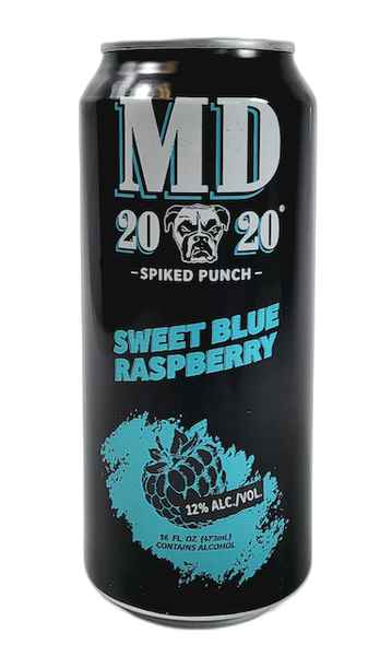 MD 20/20 Sweet Blue Raspberry 16oz