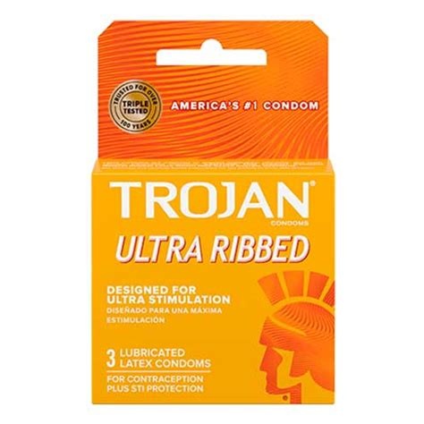 Trojan Ultra Ribbed Condoms