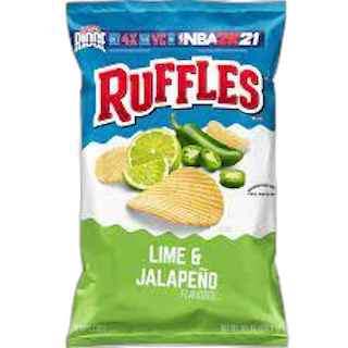 Ruffles Lime & Jalapeno Potato Chips 8.5 oz