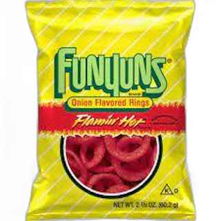 Funyuns Flamin' Hot Onion Flavored Rings 2.125 oz