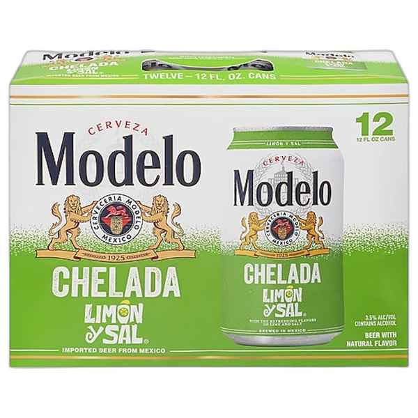 Modelo Chelada Limon y Sal 12pk/12 fl oz Cans