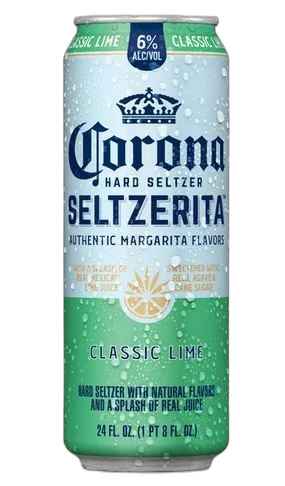Corona Seltzerita Classic Lime 24 fl oz Can