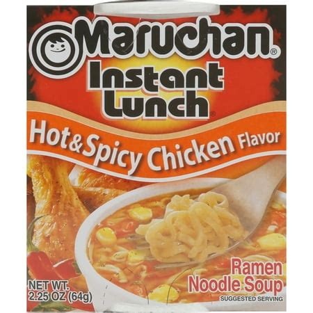Maruchan Instant Hot & Spicy Chicken Flavor, 2.25