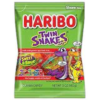 Haribo Twin Snakes Gummi Candy