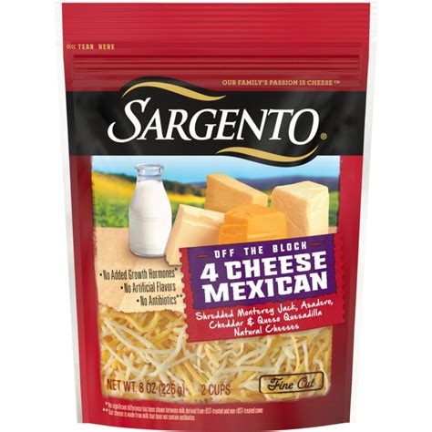 Sargento 4 Cheese Mexican 226 g