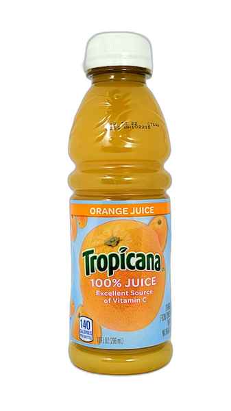 Tropicana 100% Orange Juice 10 fl oz Bottle