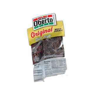 Oberto Thin Style Original Beef Jerky, Original
