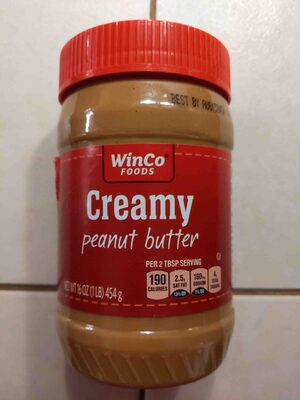 WinCo Creamy Peanut Butter 16 oz