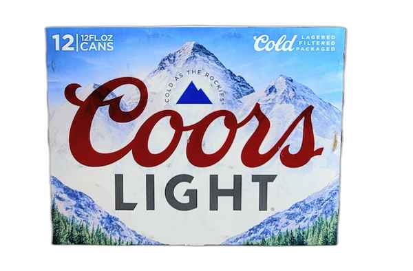 Coors Light Beer 12pk/12 fl oz Cans