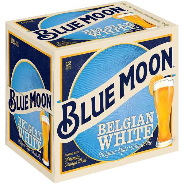 Blue Moon Belgian White Wheat Ale Beer 12pk/12 fl oz