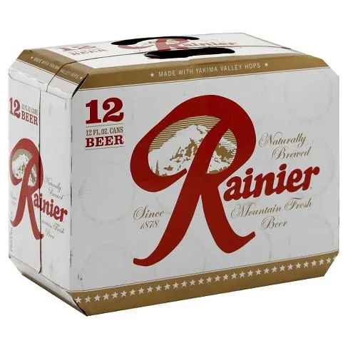Rainier Lager 12pk/12 fl oz Cans