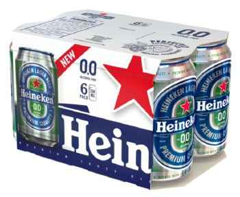 Heineken 0.0 Non-Alcoholic 6pk Cans