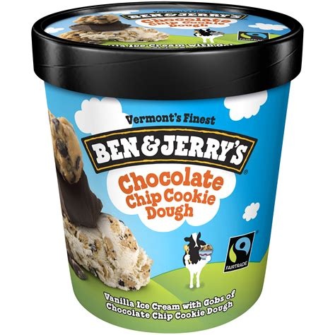 Ben & Jerry's Chocolate Chip Cookie Dough Ice Cream 1 Pint