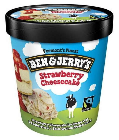 Ben & Jerry's Strawberry Cheesecake