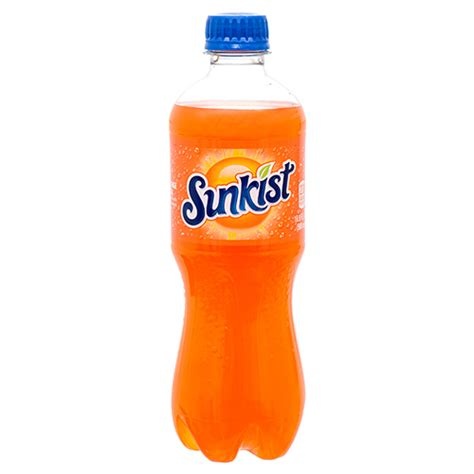 Sunkist Orange Soda 16.9 fl oz Bottle