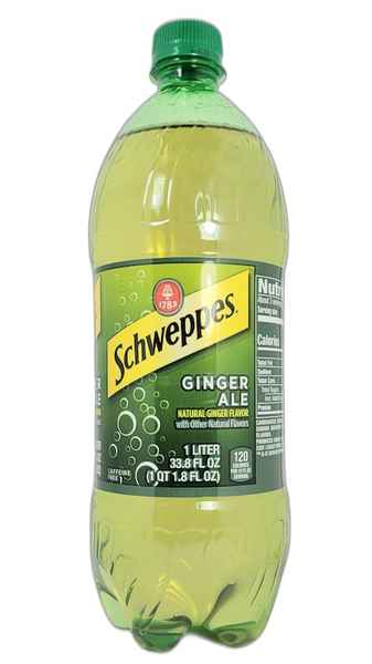 Schweppes Ginger Ale 1 Liter Bottle