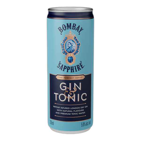 Bombay Sapphire Gin & Tonic 355ml