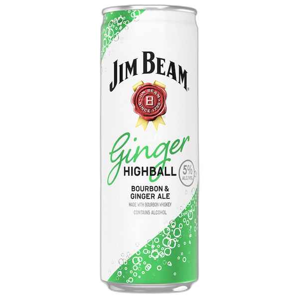 Jim Beam Ginger Highball Bourbon & Ginger Ale Cocktail 10