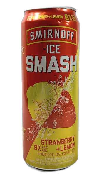 Smirnoff Ice Smash Strawberry Lemon 23.5 fl oz Can
