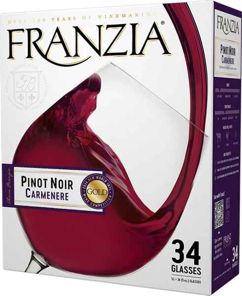 Franzia Pinot Noir/Carmenere Vintner Select International 5000ml