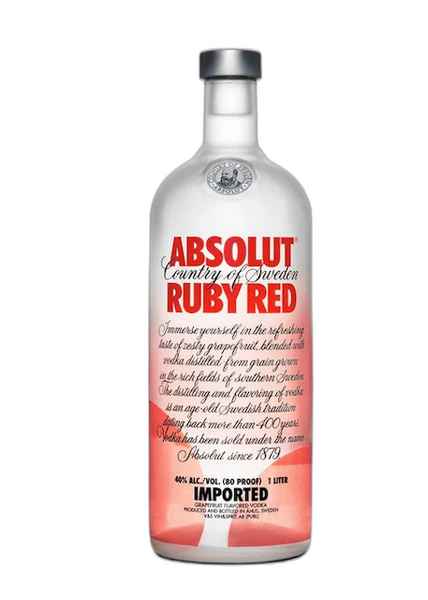 Absolut Ruby Red 750ml