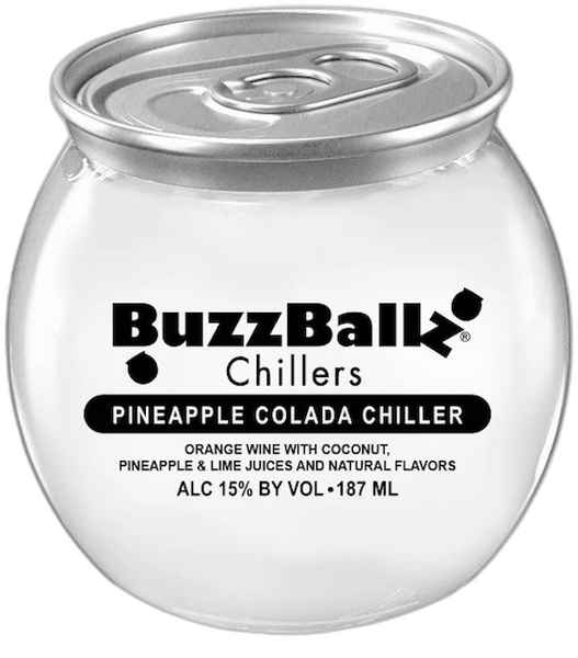 Buzzballz Pineapple Colada Chliller 187ml