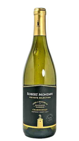 Robert Mondavi Private Select Chardonnay Aged In Bourbon Barrels California 750ml