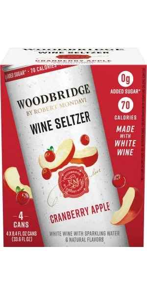 Woodbridge RM Seltzer Cranberry Apple 4pk 8.4oz