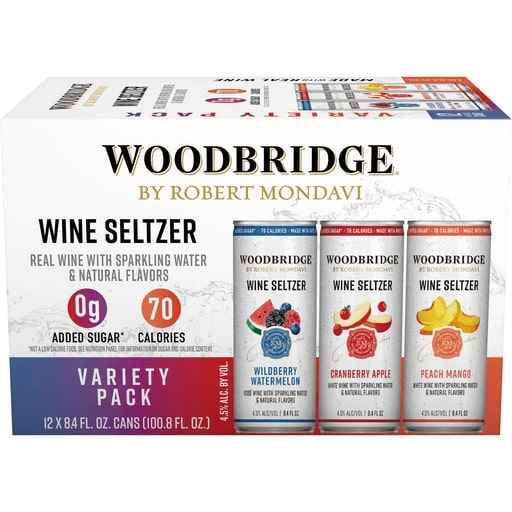 Woodbridge RM Seltzer World Watermelon 4pk 8.4oz