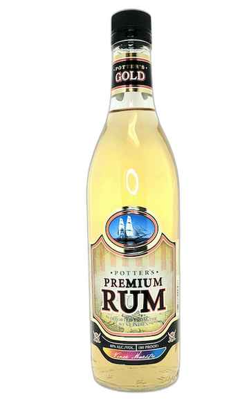 Potter'S Gold Rum 750ml