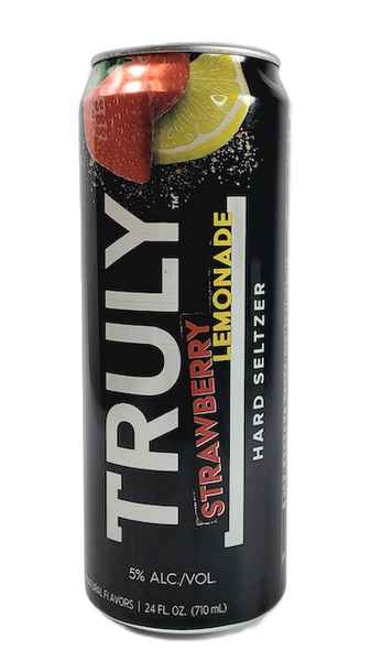 Truly Strawberry Lemonade Hard Seltzer 24 fl oz Can
