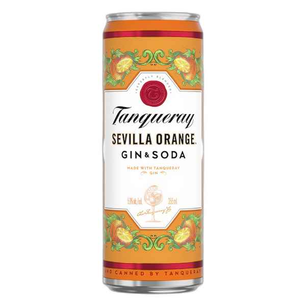 Tanqueray Sevilla Orange Gin & Soda 11.8oz