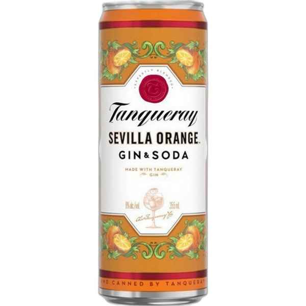 Tanqueray Sevilla Orange Gin & Soda Cocktail