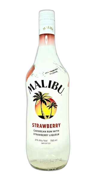 Malibu Strawberry Flavored Rum 750ml