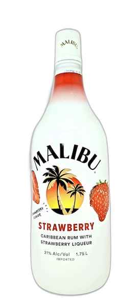 Malibu Strawberry Flavored Rum 1750