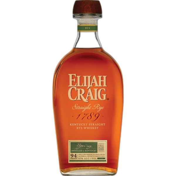 Elijah Craig Straight Rye Whiskey 94 750ml