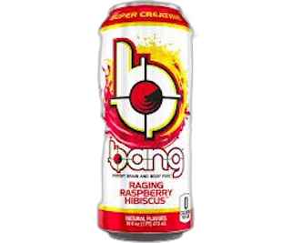 Bang Energy Raging Raspberry Hibiscus 16 fl oz Can
