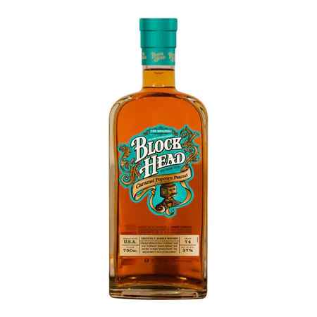 Block Head Caramel Popcorn Peanut Whiskey 750 ml