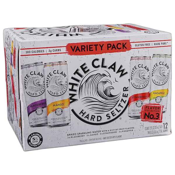 White Claw Variety Pack #3 12pk/12 fl oz Cans