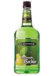 Dekuyper Sour Apple Pucker 750 ml