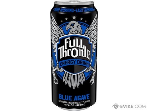 Full Throttle True Blue Energy Drink 16 fl oz Can
