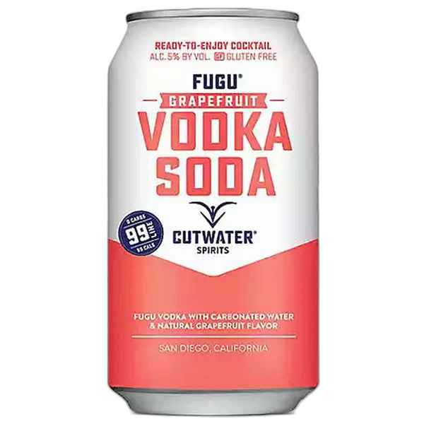 Cutwater Fugo Vodka Soda 12oz Can