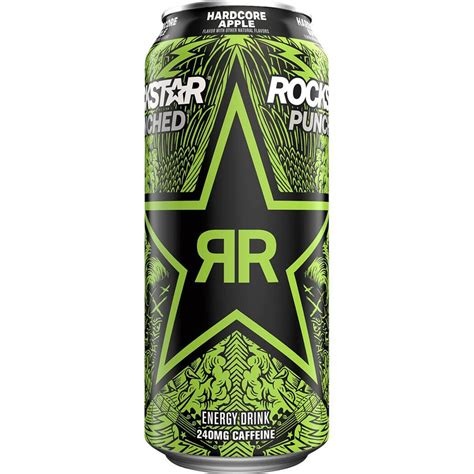 Rockstar Punched Hardcore Apple 16 fl oz Can