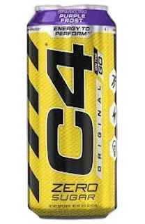 C4 Energy Purple Frost 16 fl oz Can