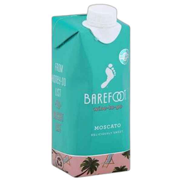 Barefoot Moscato 500ml Box