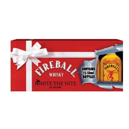 Fireball Cinnamon Whiskey 15pk 50ml