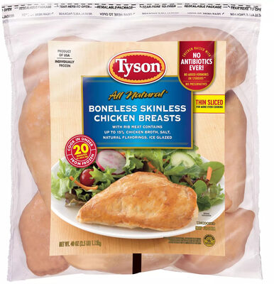 Tyson Boneless Skinless Chicken Breasts