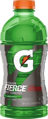 Gatorade Fierce Thirst Quencher Green Apple 28 fl oz Bottle